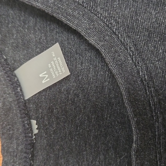 Zella charcoal gray Lightweight Summer tank top romper  Women’s MEDIUM - Picture 8 of 8